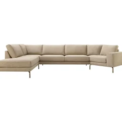 Discount Pronto Wonen Hoekbank links Linoza taupe supreme comfort