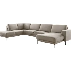 Outlet Pronto Wonen Hoekbank links Moscato traagschuim beige relaxfunctie