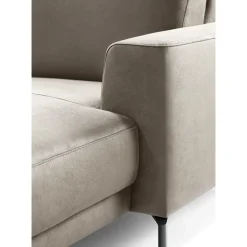 Outlet Pronto Wonen Hoekbank links Moscato traagschuim beige relaxfunctie