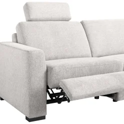 Online Pronto Wonen Hoekbank links Muscolo grijs relaxfunctie premium comfort
