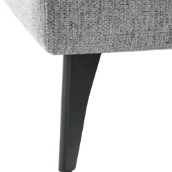 Discount Pronto Wonen Hoekbank links Puento gerecycled polyether HR-zitting grijs