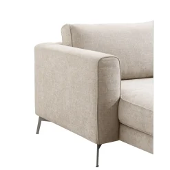 Clearance Pronto Wonen Hoekbank Linoza naturel relaxfunctie rechts premium comfort