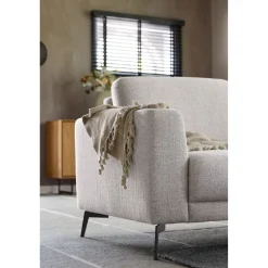 Discount Pronto Wonen Hoekbank Moscato bonell HR-schuim zitting lichtgrijs