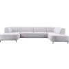 Outlet Pronto Wonen Hoekbank Pantini lichtgrijs