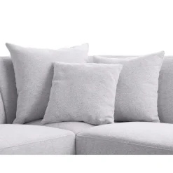 Outlet Pronto Wonen Hoekbank Pantini lichtgrijs