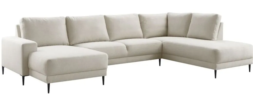 Best Pronto Wonen Hoekbank Portona ecru