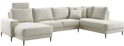 Best Pronto Wonen Hoekbank Portona ecru