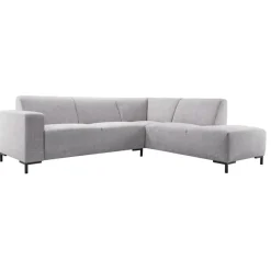 Discount Pronto Wonen Hoekbank rechts Alpa pocket HR zitting grijs