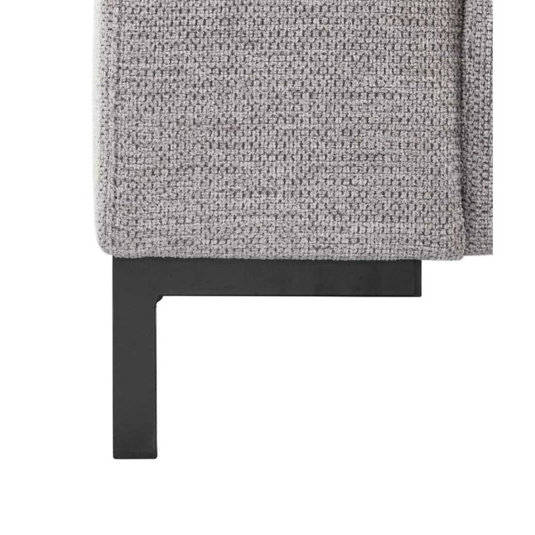Discount Pronto Wonen Hoekbank rechts Alpa pocket HR zitting grijs