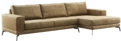 Pronto Wonen Hoekbank rechts Andelo HR/visco zitting bruin