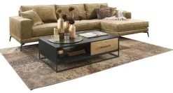 Pronto Wonen Hoekbank rechts Andelo HR/visco zitting bruin