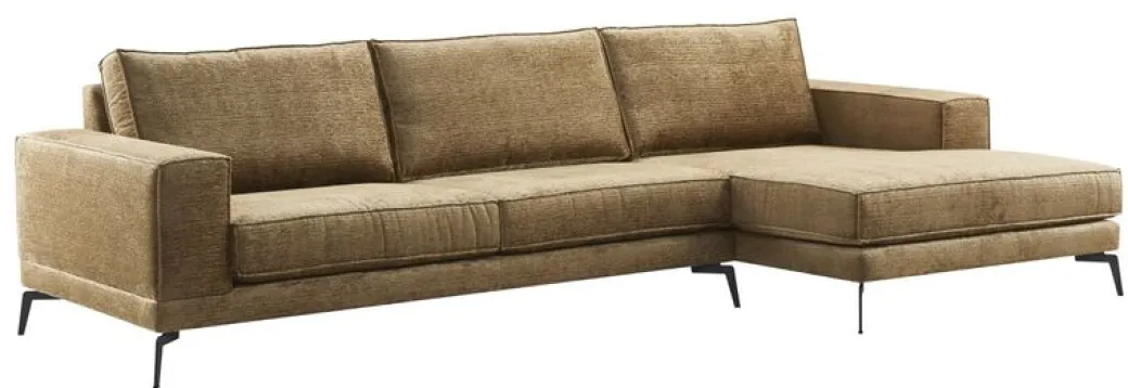 Discount Pronto Wonen Hoekbank rechts Andelo pocket/visco zitting bruin