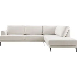 Pronto Wonen Hoekbank rechts Ansio HR-visco zitting beige
