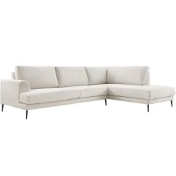 Pronto Wonen Hoekbank rechts Ansio HR-visco zitting beige
