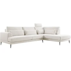 Pronto Wonen Hoekbank rechts Ansio HR-visco zitting beige