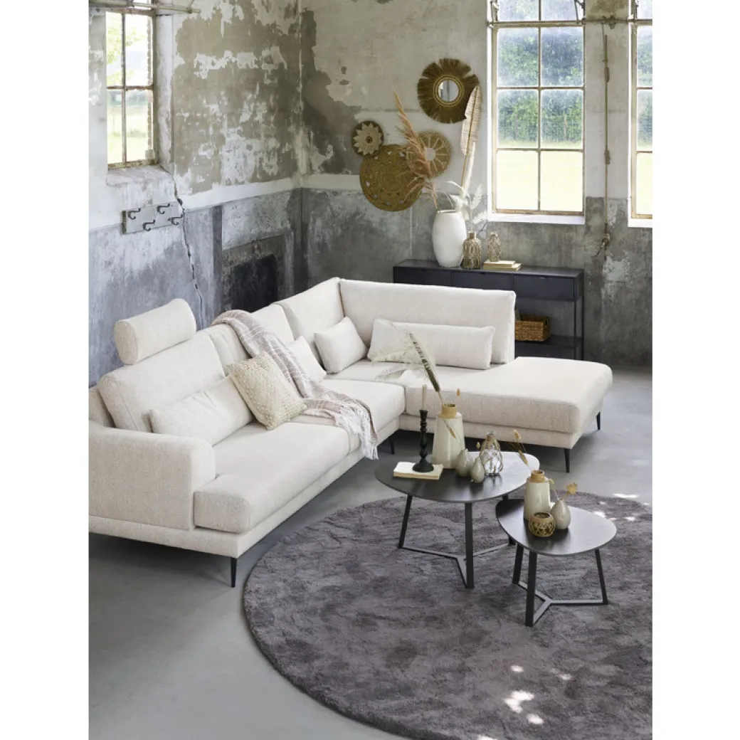 Sale Pronto Wonen Hoekbank rechts Ansio pocket-visco zitting beige