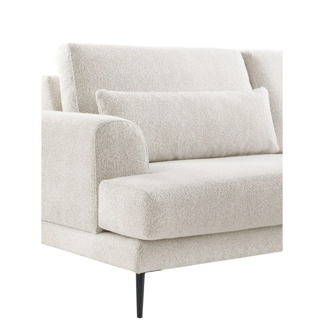 Sale Pronto Wonen Hoekbank rechts Ansio pocket-visco zitting beige