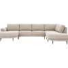 Discount Pronto Wonen Hoekbank rechts Aziri ecru supreme comfort