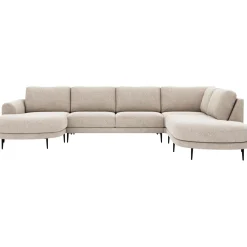 Discount Pronto Wonen Hoekbank rechts Aziri ecru supreme comfort