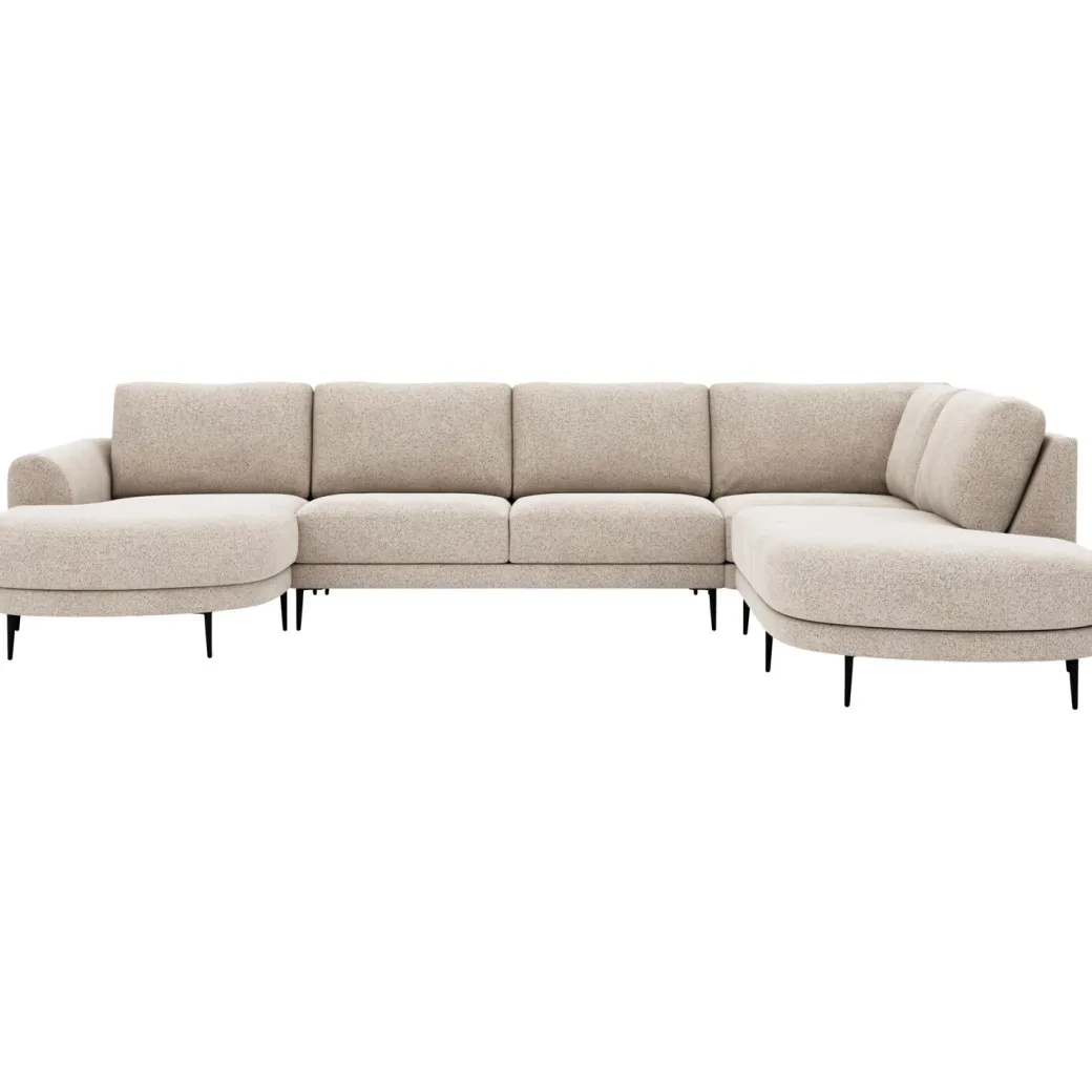 Discount Pronto Wonen Hoekbank rechts Aziri ecru supreme comfort