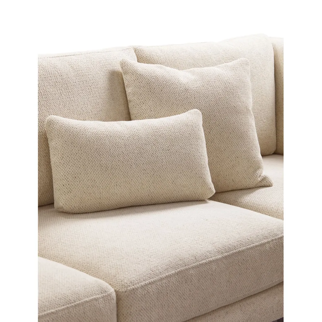 Discount Pronto Wonen Hoekbank rechts Aziri ecru supreme comfort