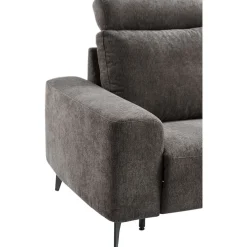 Discount Pronto Wonen Hoekbank rechts Davanti pocket HR koudschuim donkergrijs
