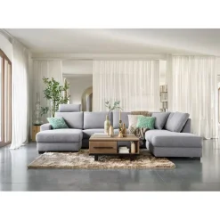 Sale Pronto Wonen Hoekbank rechts Florance polyether grijs