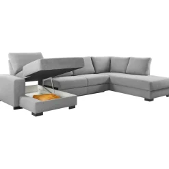 Sale Pronto Wonen Hoekbank rechts Florance polyether grijs