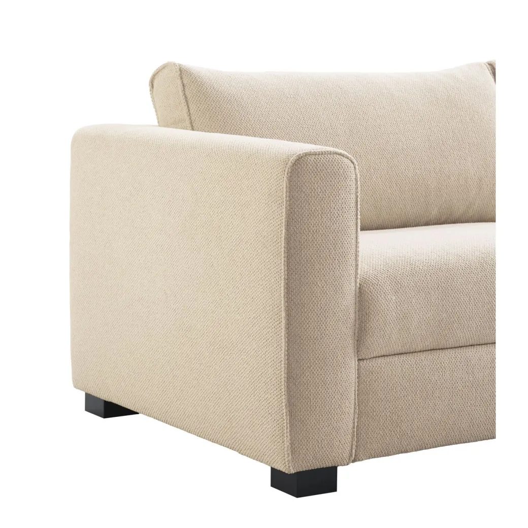 Best Pronto Wonen Hoekbank rechts Licato naturel relaxfunctie premium comfort