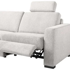 New Pronto Wonen Hoekbank rechts Muscolo grijs relaxfunctie premium comfort
