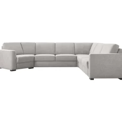 New Pronto Wonen Hoekbank rechts Muscolo grijs relaxfunctie premium comfort