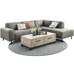 Sale Pronto Wonen Hoekbank rechts Pantini grafiet supreme comfort