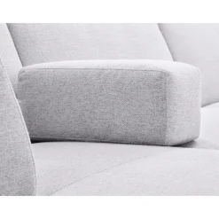 Online Pronto Wonen Hoekbank rechts Pantini lichtgrijs excellent comfort