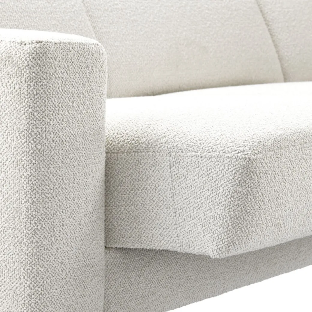 Clearance Pronto Wonen Hoekbank Tusari HR-schuim zitting beige verstelbare zitdiepte