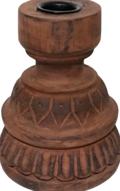 Clearance Pronto Wonen Kandelaar Alessano bruin small