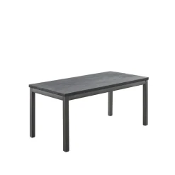 Hot Pronto Wonen Kindertafel Tratto 110x55 cm rechthoekig mango zwart