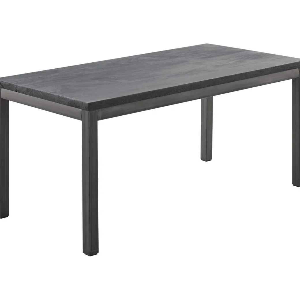 Hot Pronto Wonen Kindertafel Tratto 110x55 cm rechthoekig mango zwart