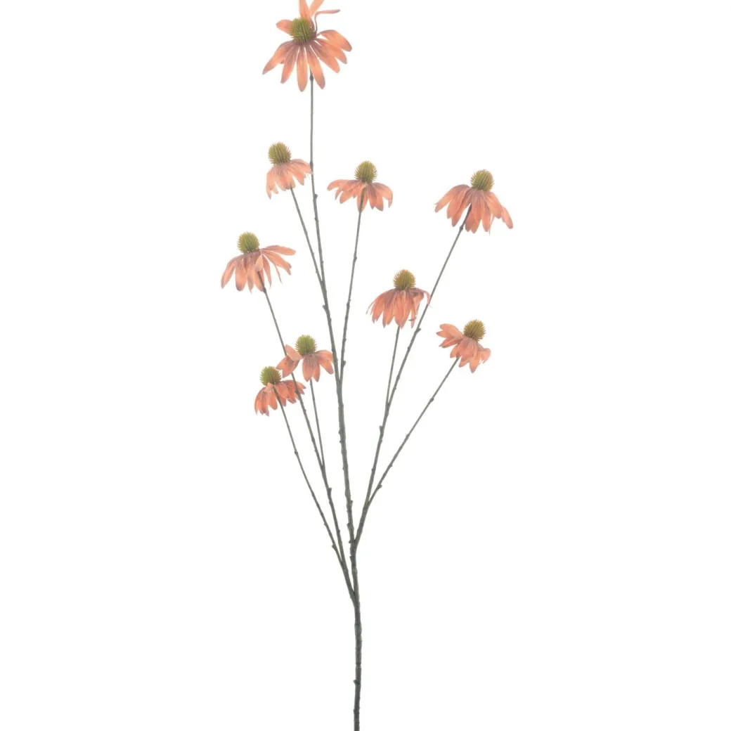New Pronto Wonen Kunstbloem Varenzo echinacea oranje