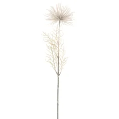 Pronto Wonen Kunstbloem Varenzo flocked pine bruin