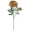 Outlet Pronto Wonen Kunstbloem Varenzo pioenroos oranje