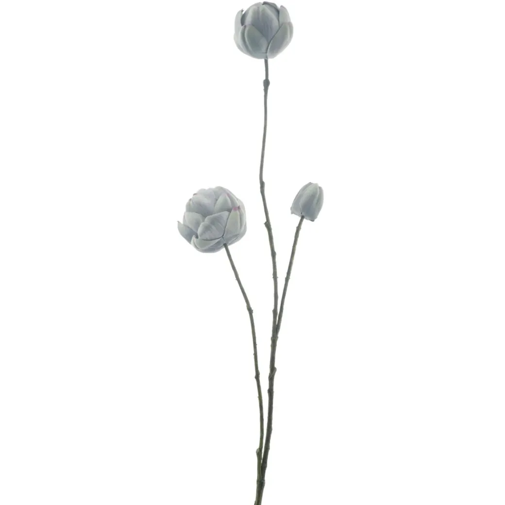 Sale Pronto Wonen Kunstbloem Varenzo waterlelie grijs