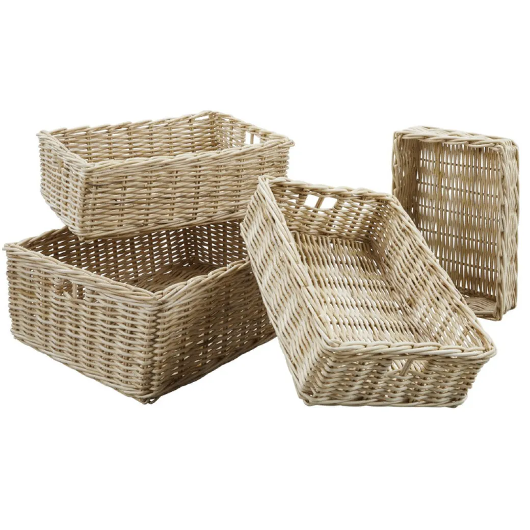 Best Pronto Wonen Mand Cestelli rechthoek XL naturel