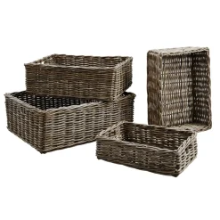 Hot Pronto Wonen Mand Cestelli rechthoek XL bruin