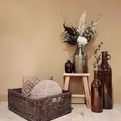 Hot Pronto Wonen Mand Cestelli rechthoek XL bruin