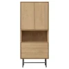 New Pronto Wonen Opbergkast Belvio (85 Cm) light oak fineer