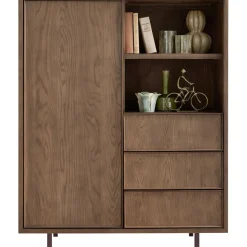 Hot Pronto Wonen Opbergkast Calvo 143x115x045 cm bruin