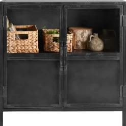 Online Pronto Wonen Opbergkast Carpino (90 Cm) metaal glas
