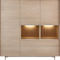 Best Pronto Wonen Opbergkast Famosa bruin 150x150x45 cm
