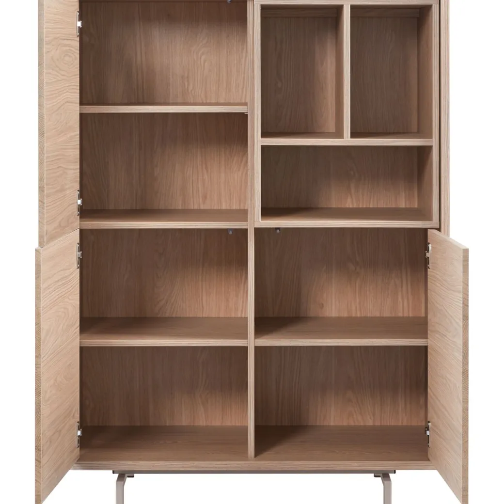 Best Pronto Wonen Opbergkast Famosa bruin 136x102x45 cm