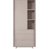 Clearance Pronto Wonen Opbergkast Famosa grijs 187x83x45 cm